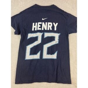Nike Tennessee Titans Henry‎ 22 Football T Shirt Mens Small NFL Used